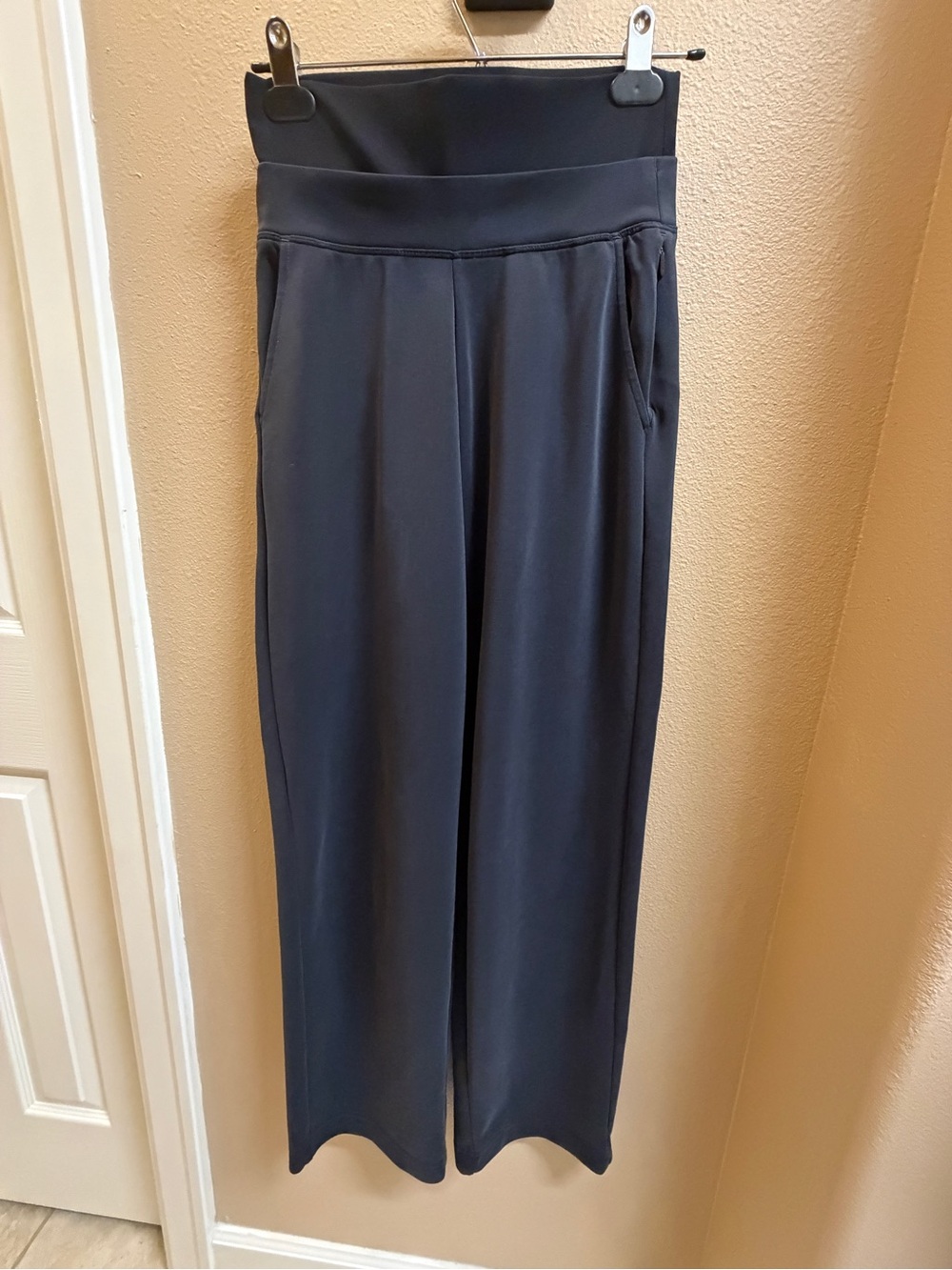 Athleta Black Wide Leg Pant